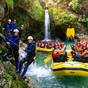 OUTdoor Slovenia canyoning and rafting packet - Adventure day