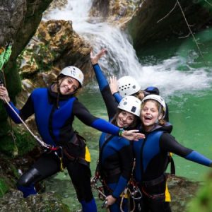 Best canyoning Lake Bled Slovenia Adventure Activity