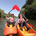 Sit on top kayaking