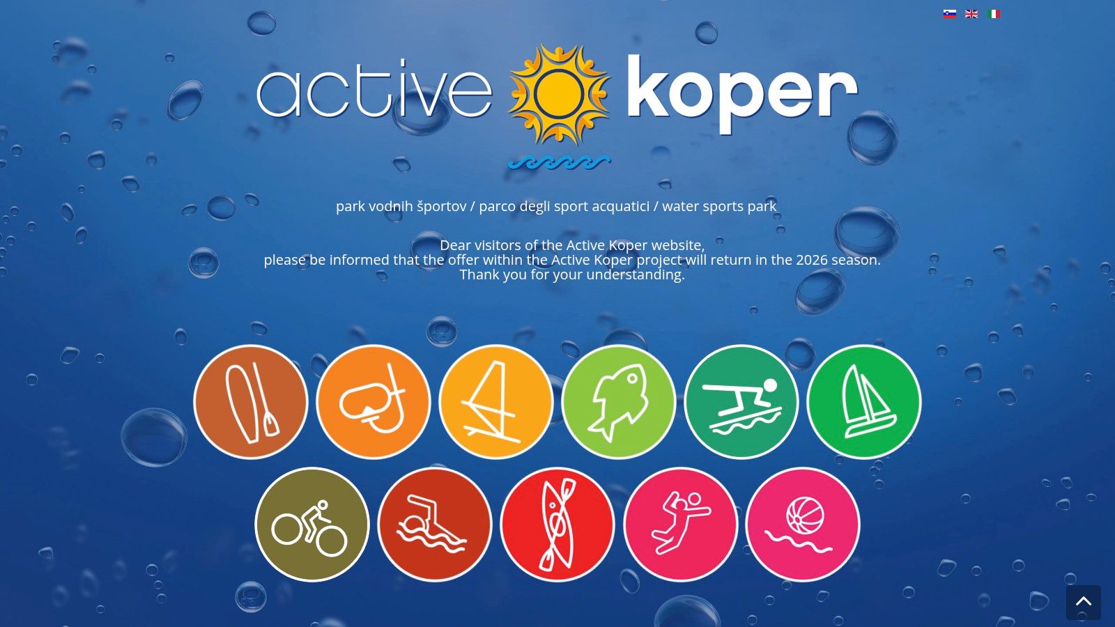 Active Koper – Water Sports Park (Koper coast)