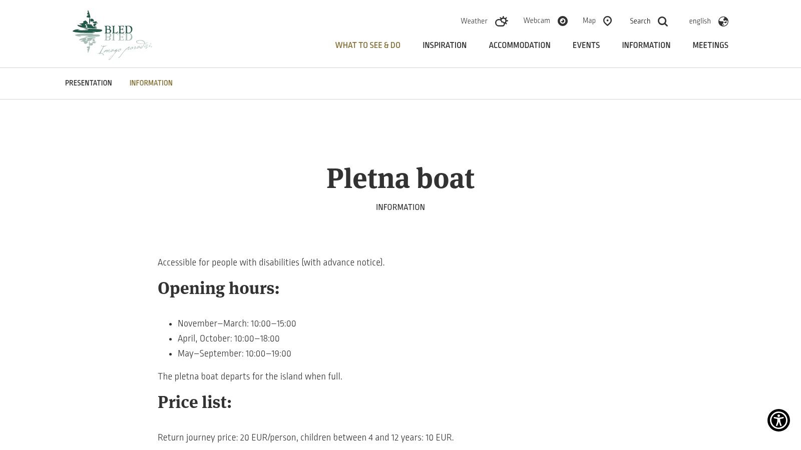 Pletna Boat Ride to Bled Island (Lake Bled)