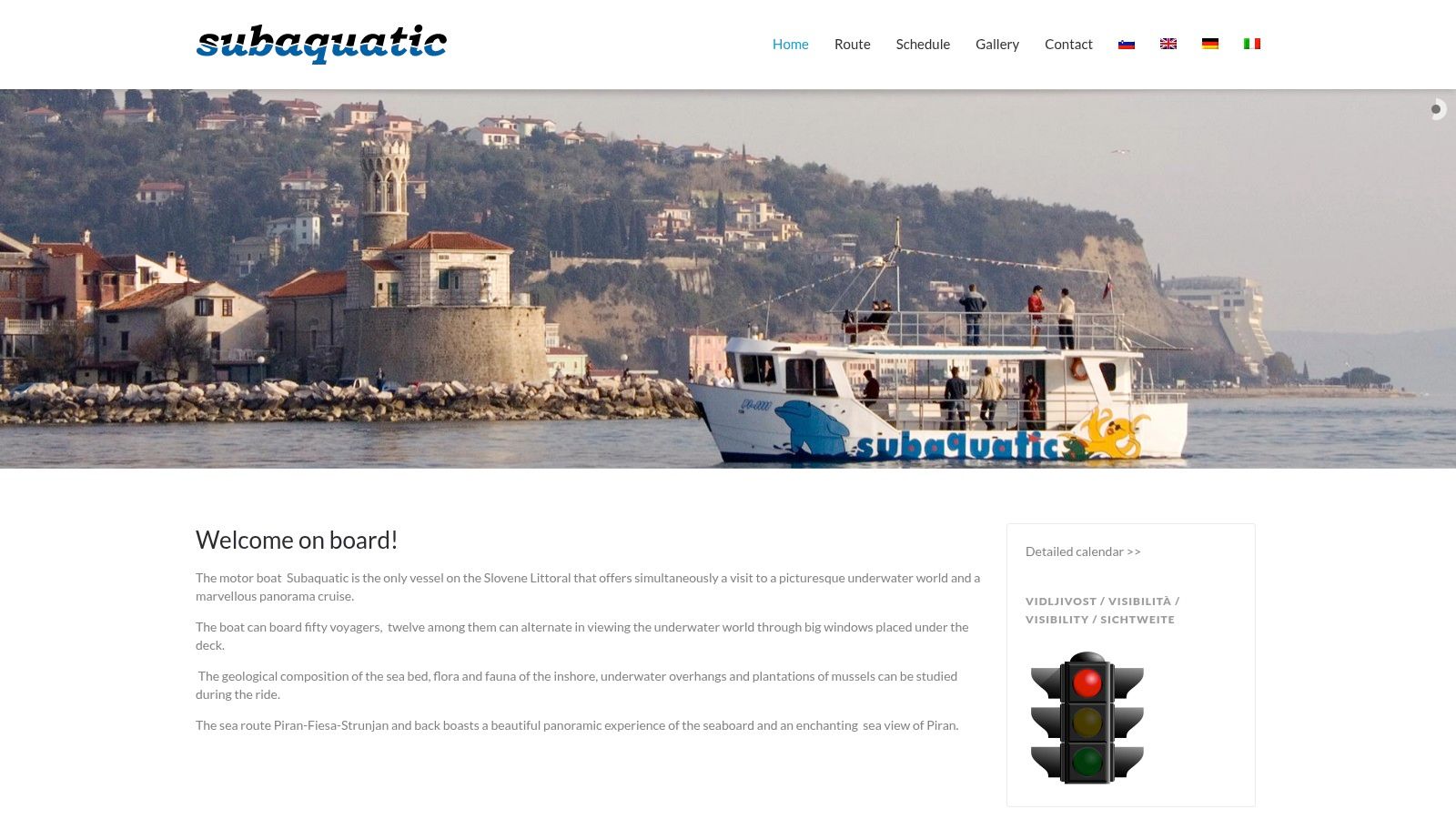 Subaquatic Glass‑Bottom Boat (Piran–Strunjan–Piran, Slovenian Coast)