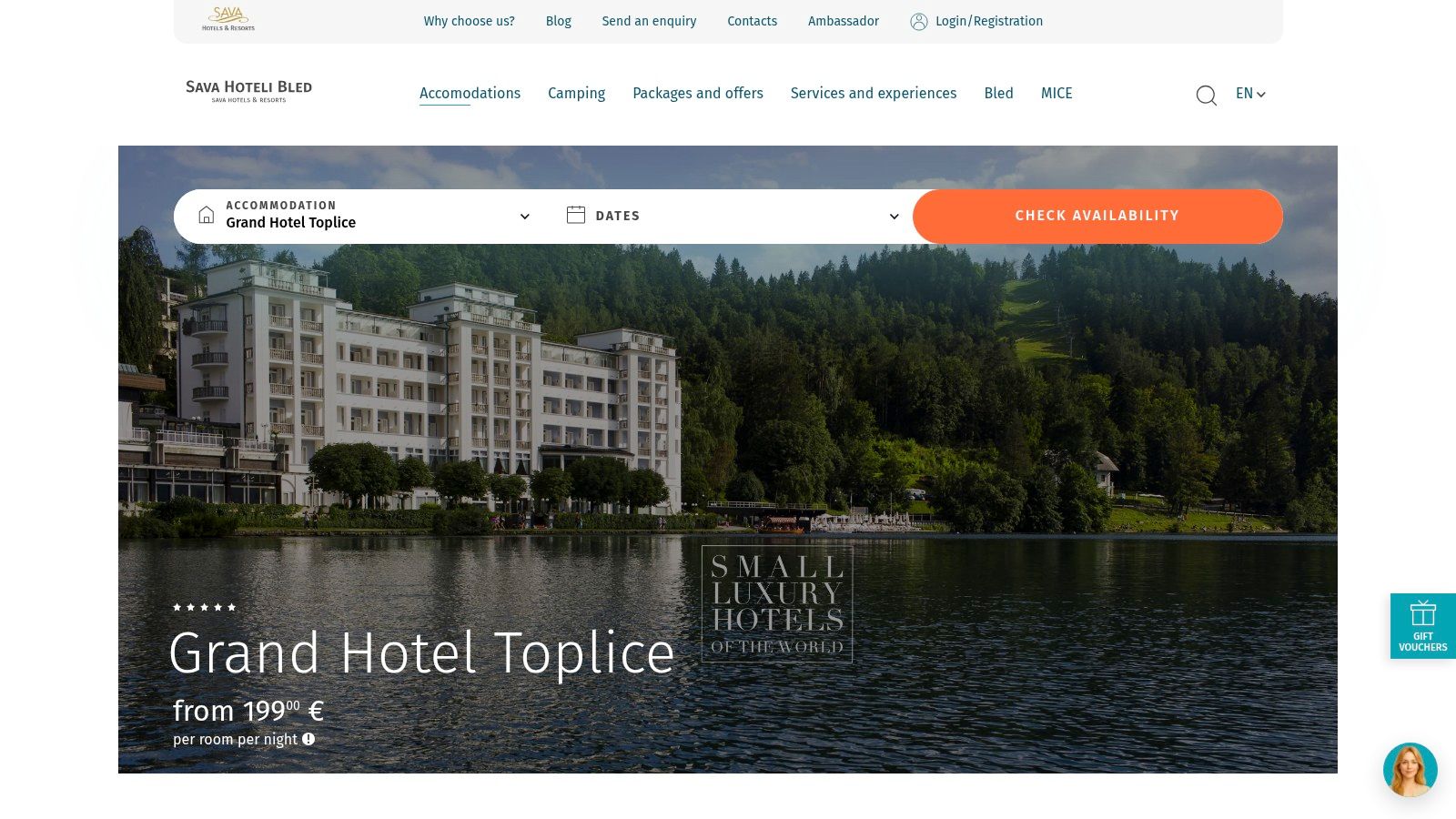 Grand Hotel Toplice (Sava Hotels Bled)