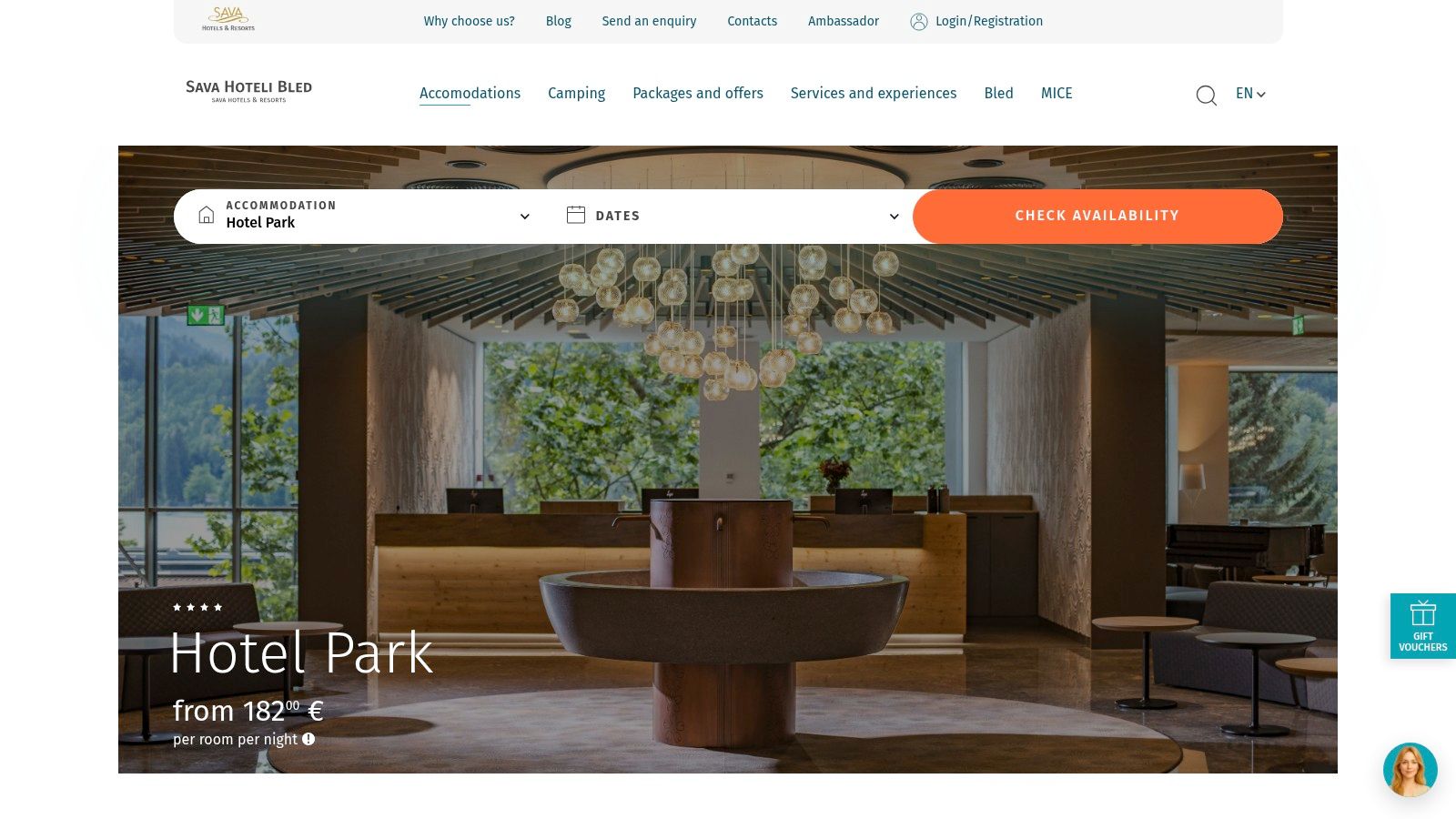 Hotel Park (Sava Hotels Bled)