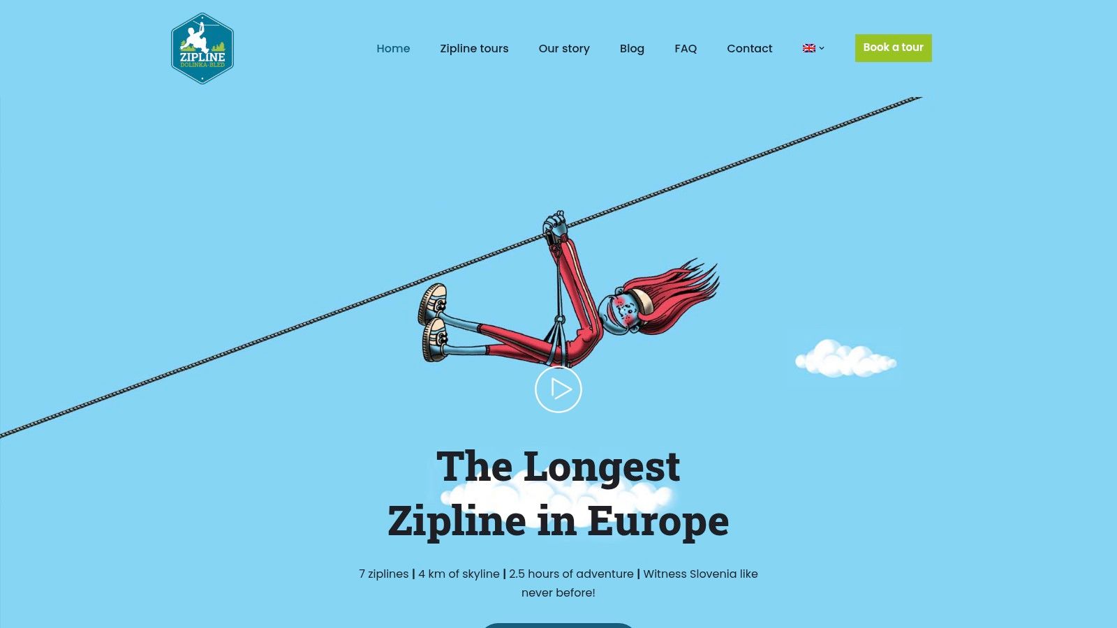 Zipline Dolinka (Bled)