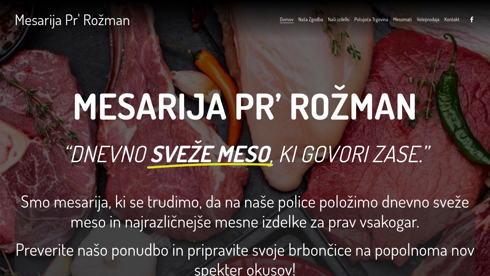 Mesarija Pr' Rožman + Mesomat Bled