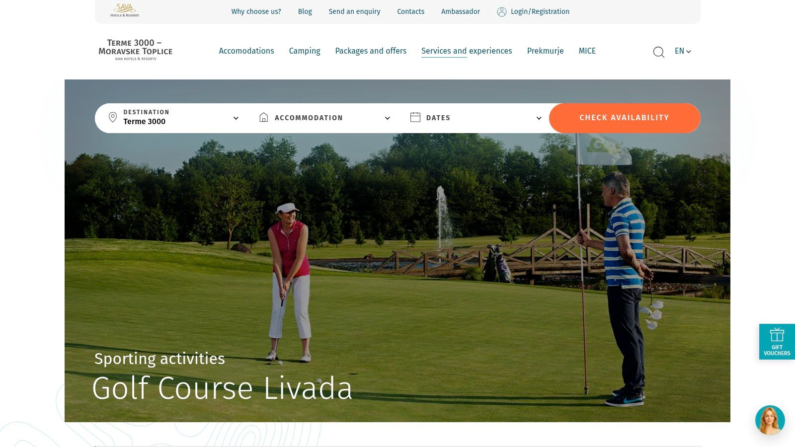 Livada Golf Course – Terme 3000 (Moravske Toplice)
