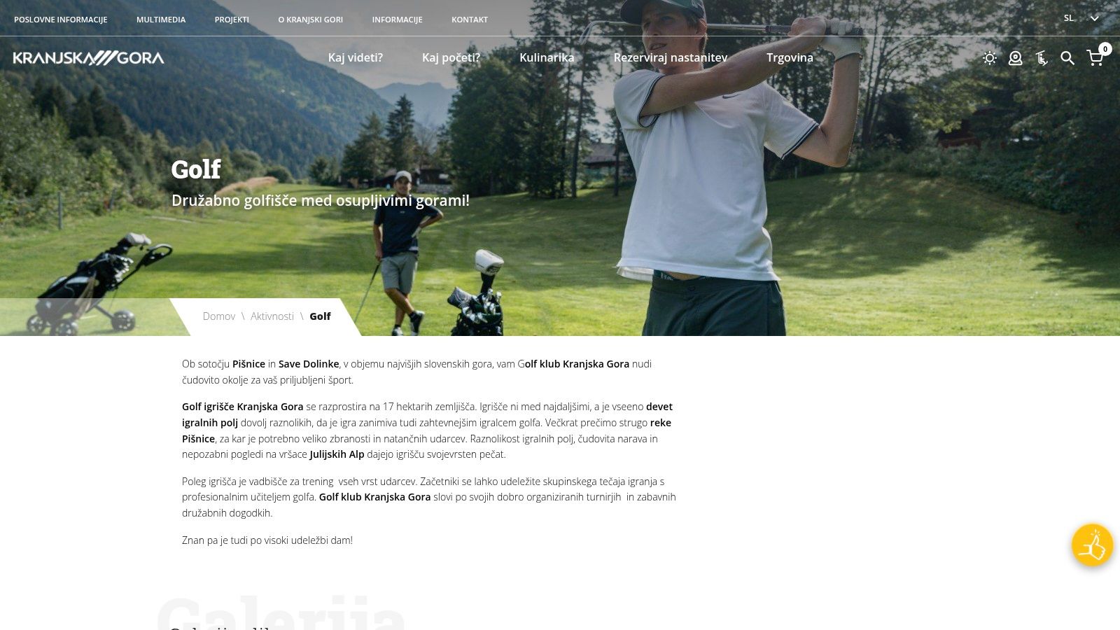 Golf Kranjska Gora